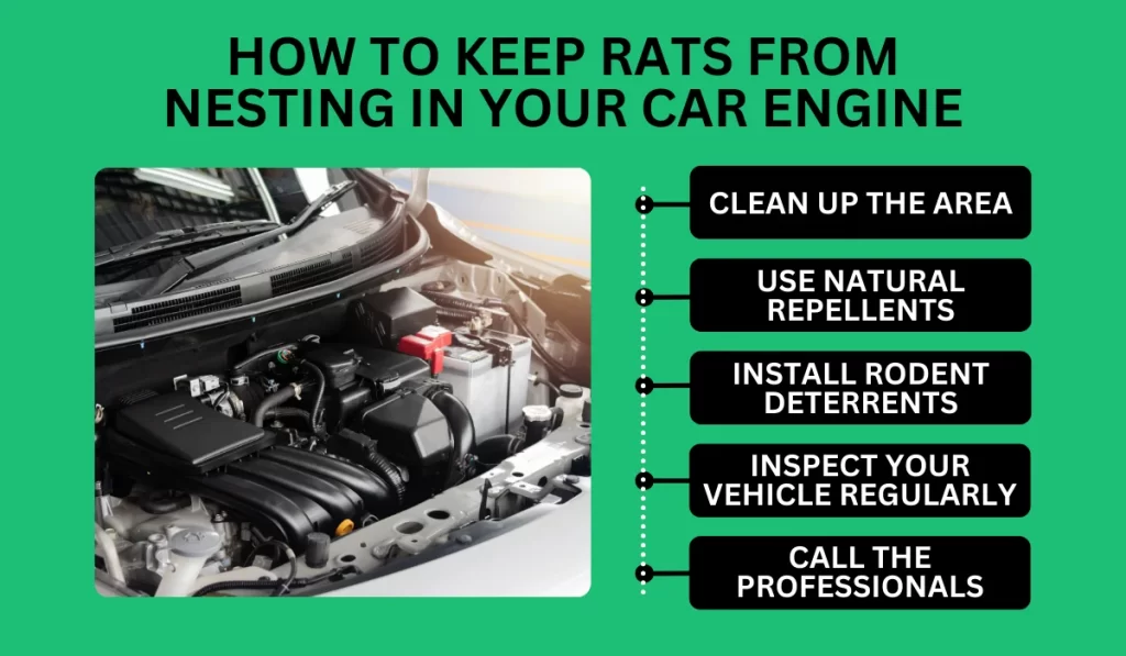 Keep Rats from Nesting in Your Car Engine